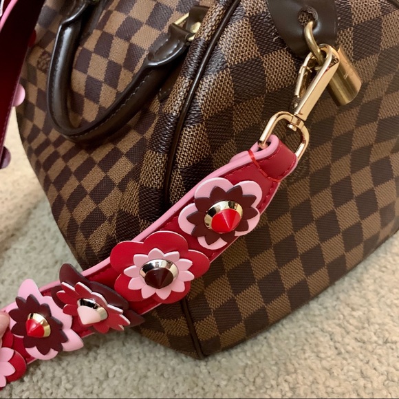 NWT Leather Flower - Purse Shoulder Strap - Picture 4 of 7